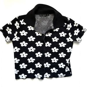 HESPERUS Button Up Knit Top